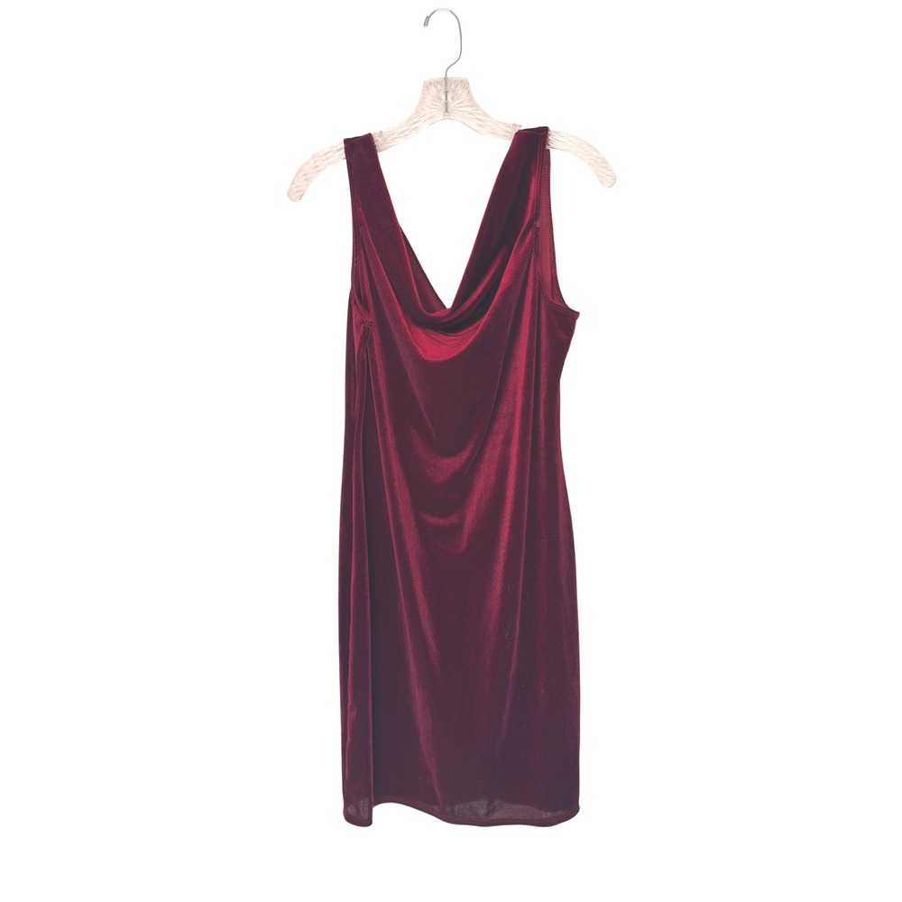 Marina Dress Velvet Cowlneck‎ Sleeveless Formal Vamp Event Whimsigoth Size 10